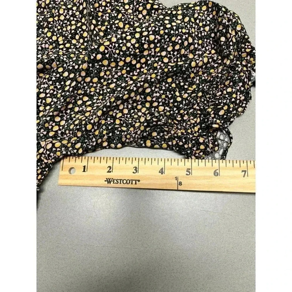 GOODTHREADS WOMENS SIZE XXL SCOOP NECK STRETCHY PUFFY SHOULDERS BLOUSE - Picture 6 of 10